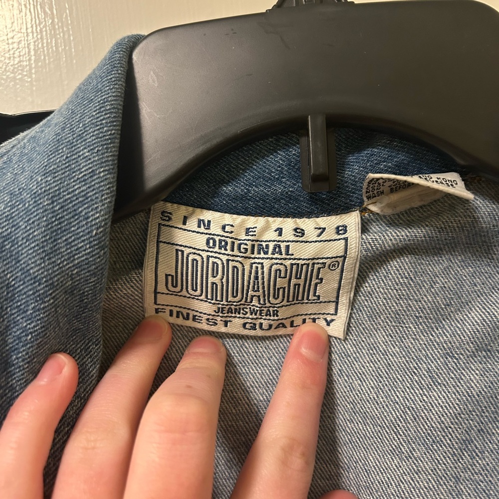 The Original Jordache jeanwear denim two piece setjacket and Jeans matching set - Picture 3 of 12